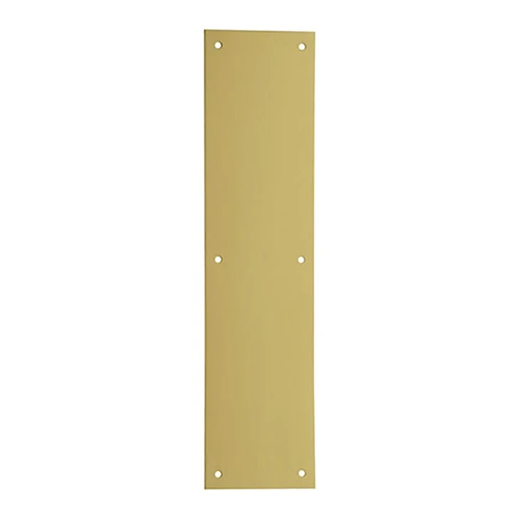 push plate Satin Brass