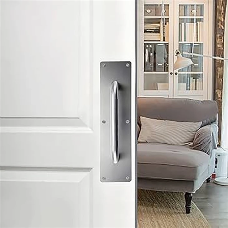 bathroom door pull plate