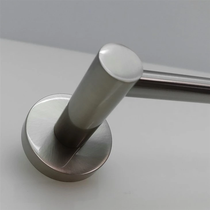 metal brushed nickel towel rail metal brushed nickel towel rail