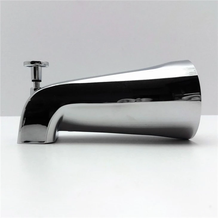 chrome tub spout-side chrome tub spout-side