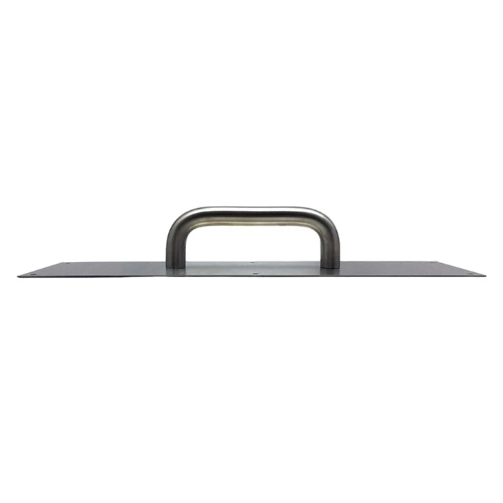 commercial metal door pull plate