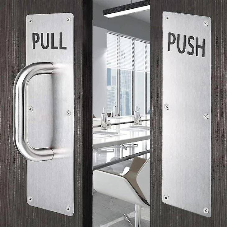 door pull plate