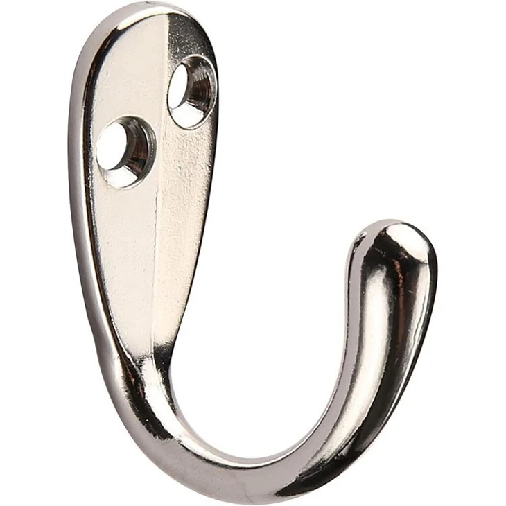 double brass coat hook-Chrome(001) double brass coat hook-Chrome(001)