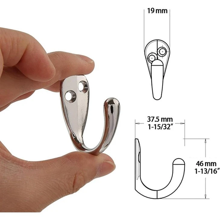 double brass coat hook-size(001) double brass coat hook-size(001)