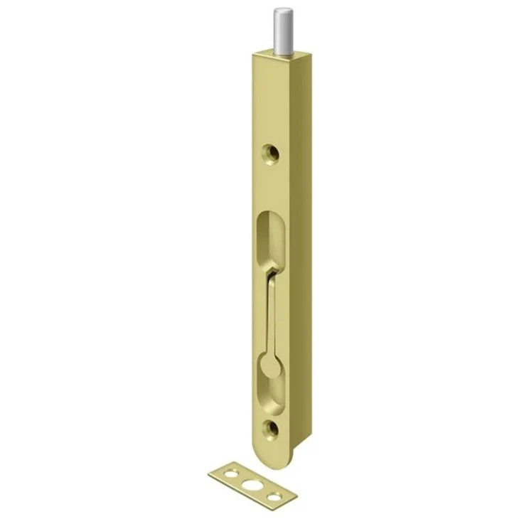 Flush+Bolt-Polished Brass