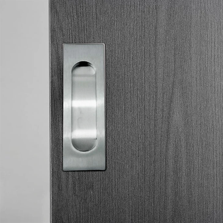 door recessed flush pull