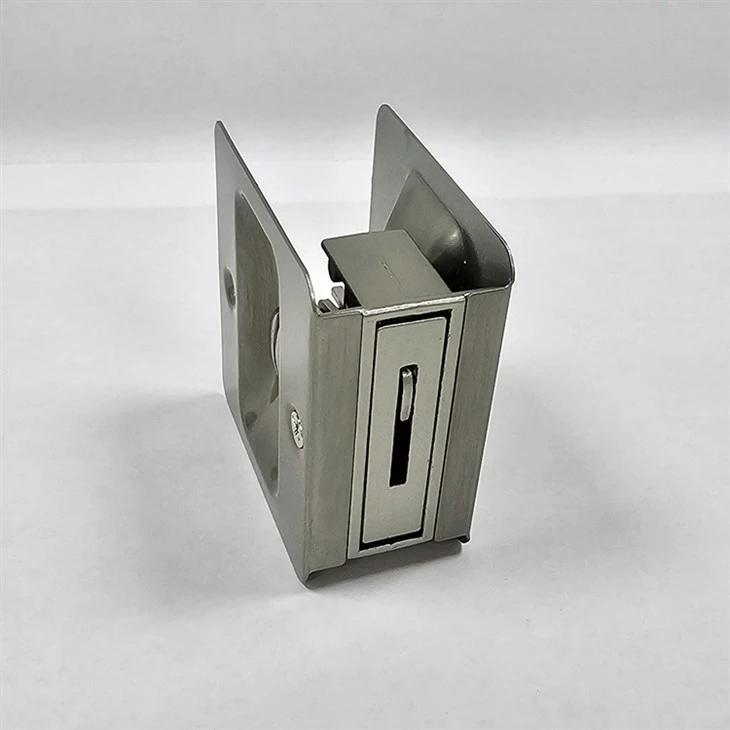satin brass pocket door hardware-side satin brass pocket door hardware-side