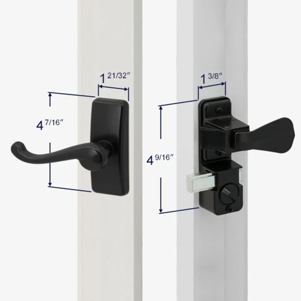 screen door pull handle-size screen door pull handle-size