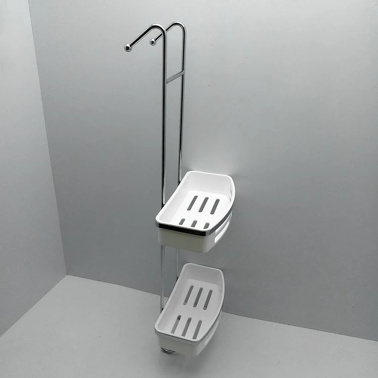 black over door shower caddy-top