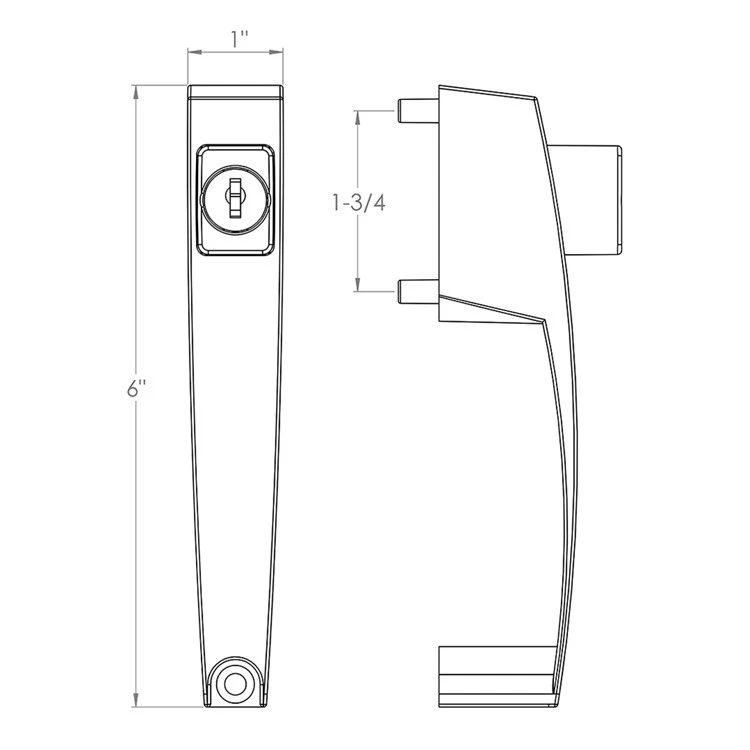 black screen door handle-size black screen door handle-size