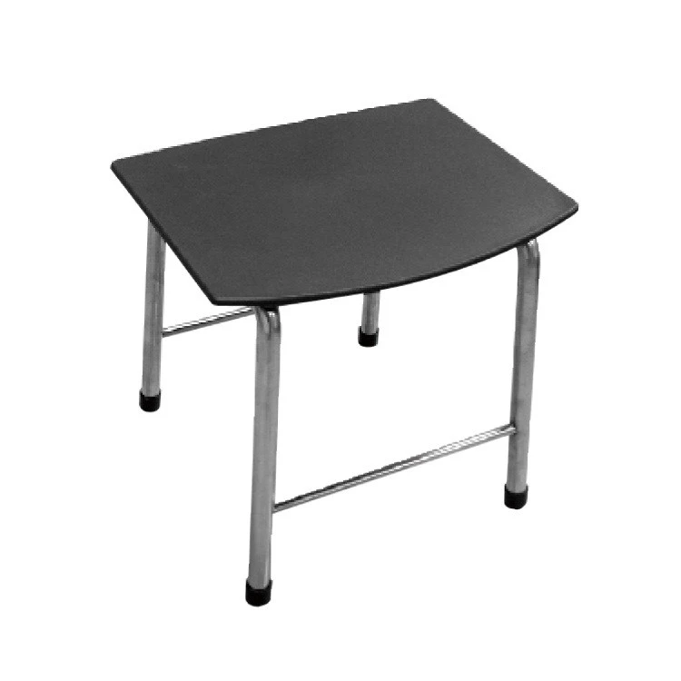 bath black shower stool