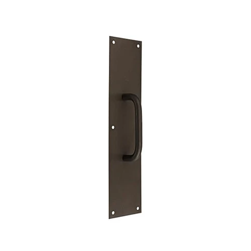 door pull plate Rubbed Bronze