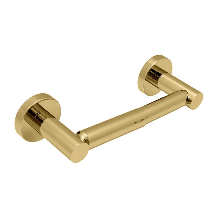 Brushed Brass Loo Roll Holder Brushed Brass Loo Roll Holder