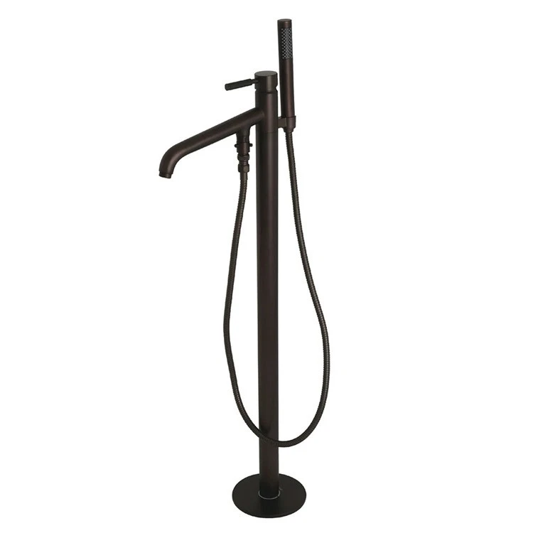 brushed gold freestanding tub faucet-Oil Rubbed Bronze brushed gold freestanding tub faucet-Oil Rubbed Bronze