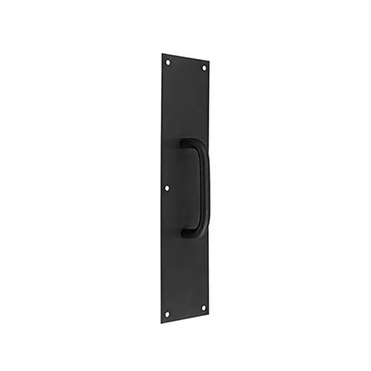 commercial door plate Black