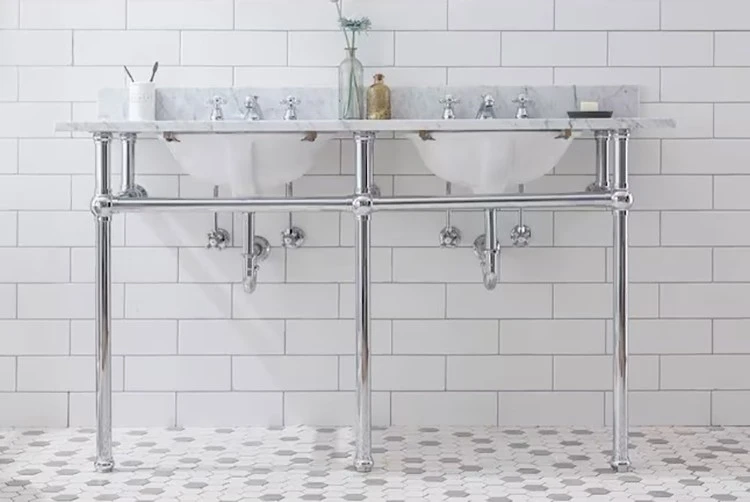 bathroom console sink stand