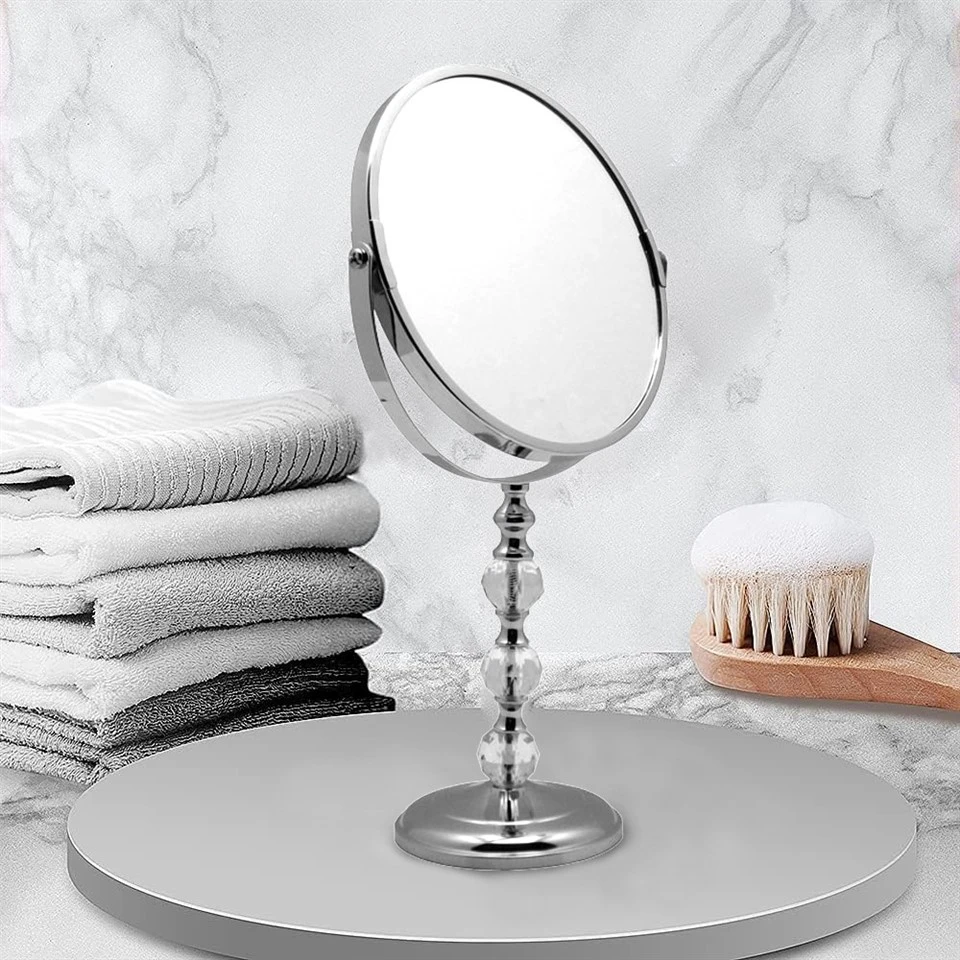 home countertop magnifying makeup mirror