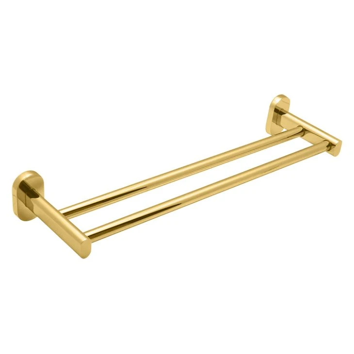 Gold Double Towel Bar Gold Double Towel Bar