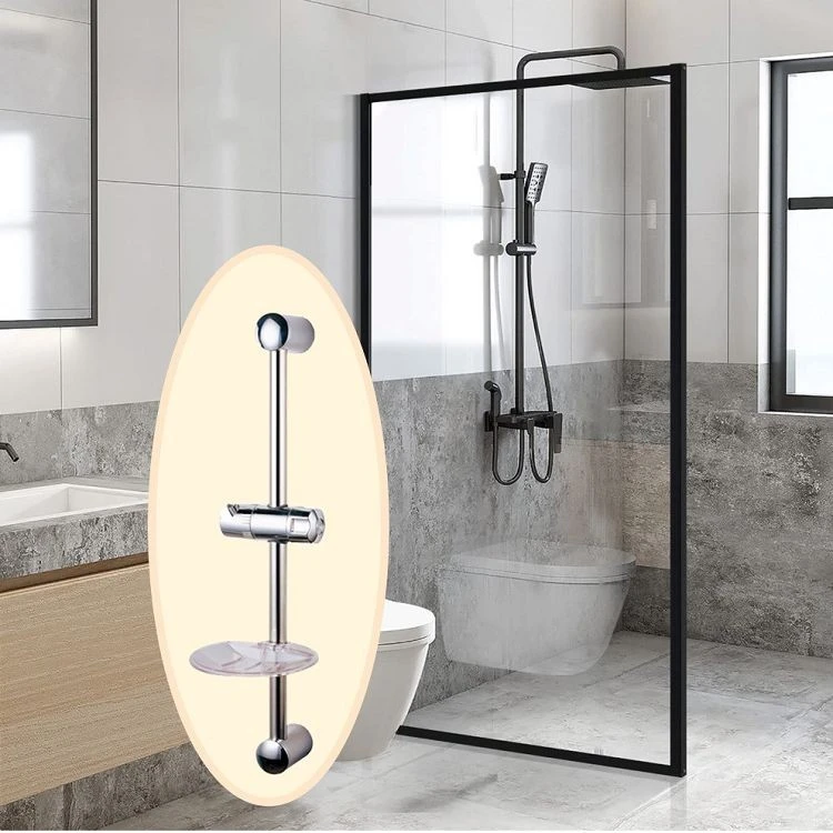 Slide bar in shower room