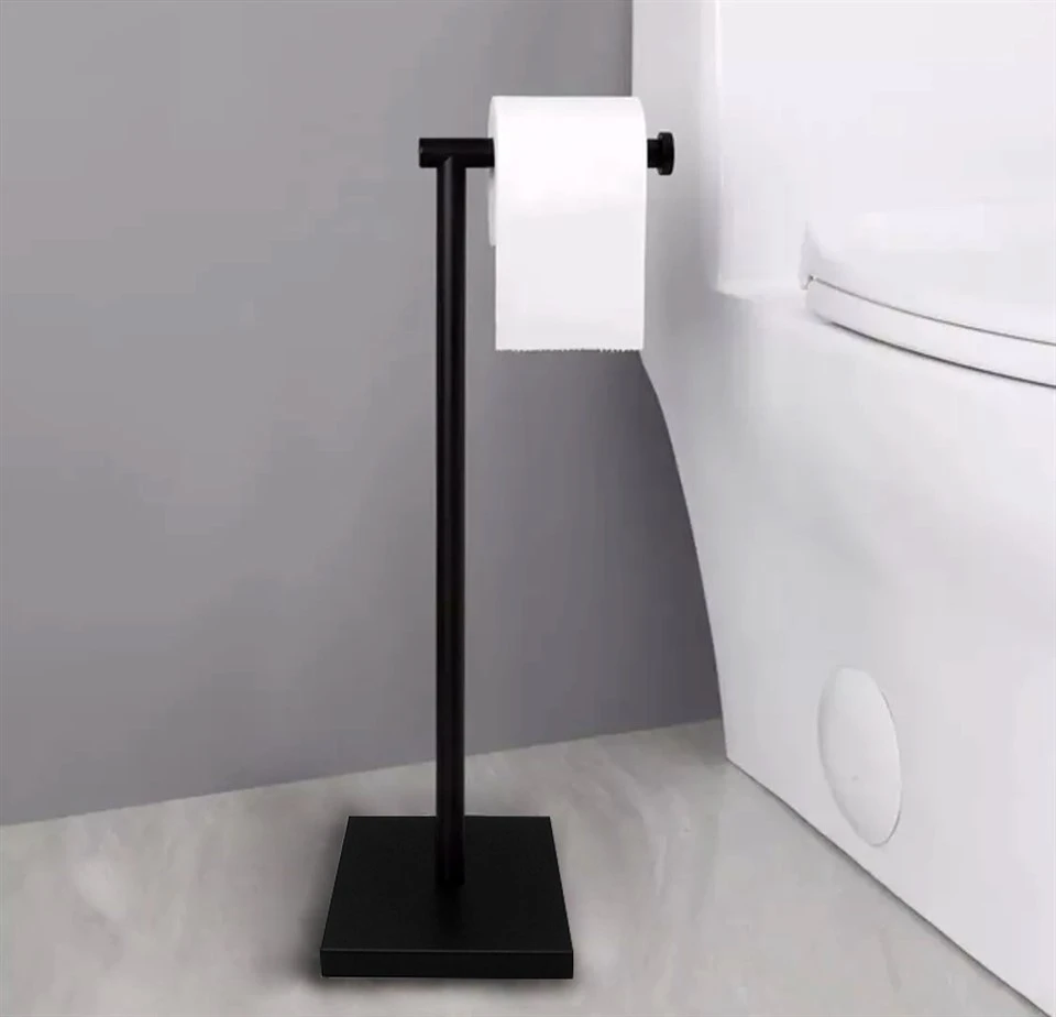 bathroom matte black freestanding toilet paper holder bathroom matte black freestanding toilet paper holder
