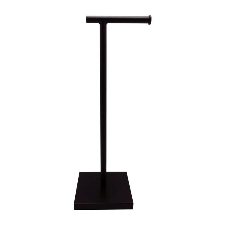 Matte Black Freestanding Toilet Paper Holder Matte Black Freestanding Toilet Paper Holder