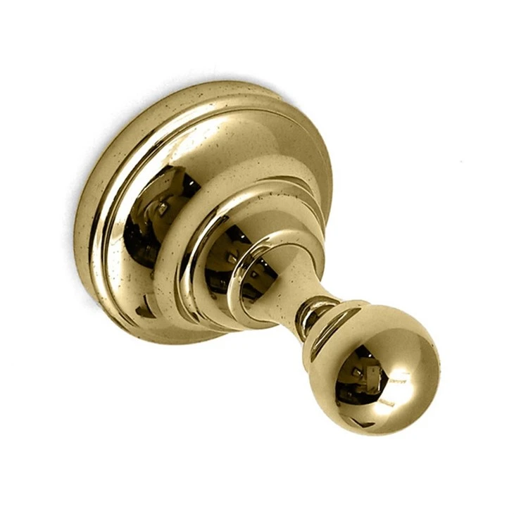 Satin Brass Towel Hook