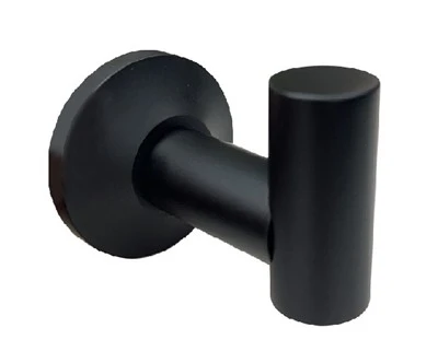 Black Bathroom Wall Hooks