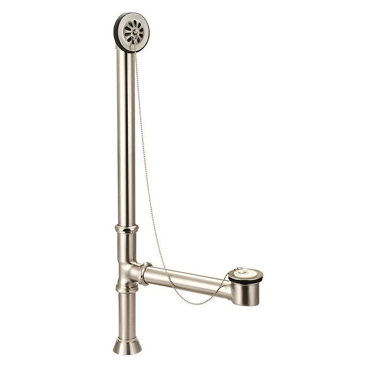 Polished Nickel Tub Drain Polished Nickel Tub Drain