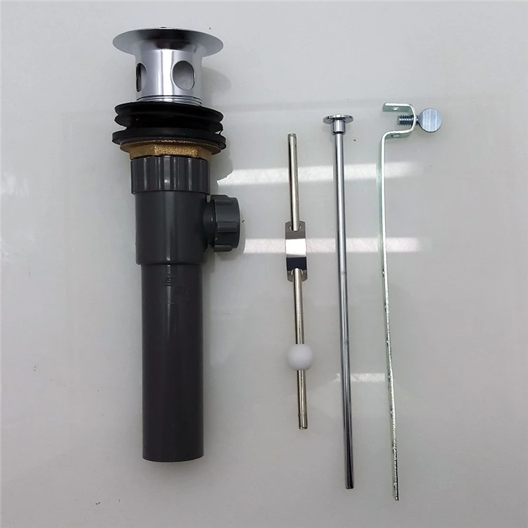 pop up basin waste with overflow-parts