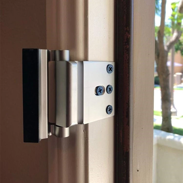product application wood door guard