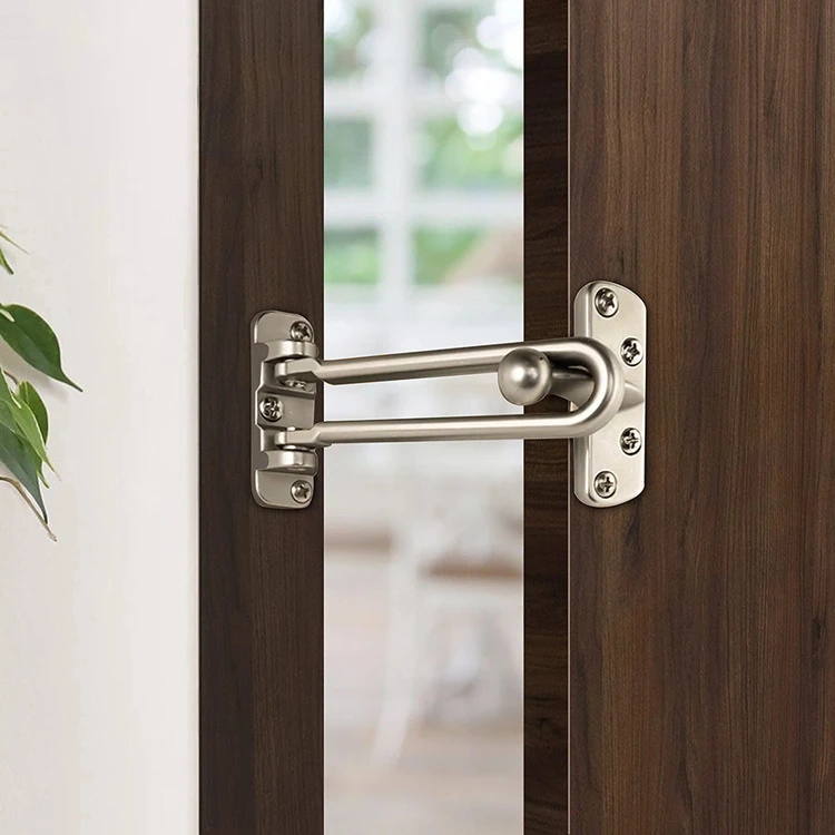 product application metal swing bar door guard