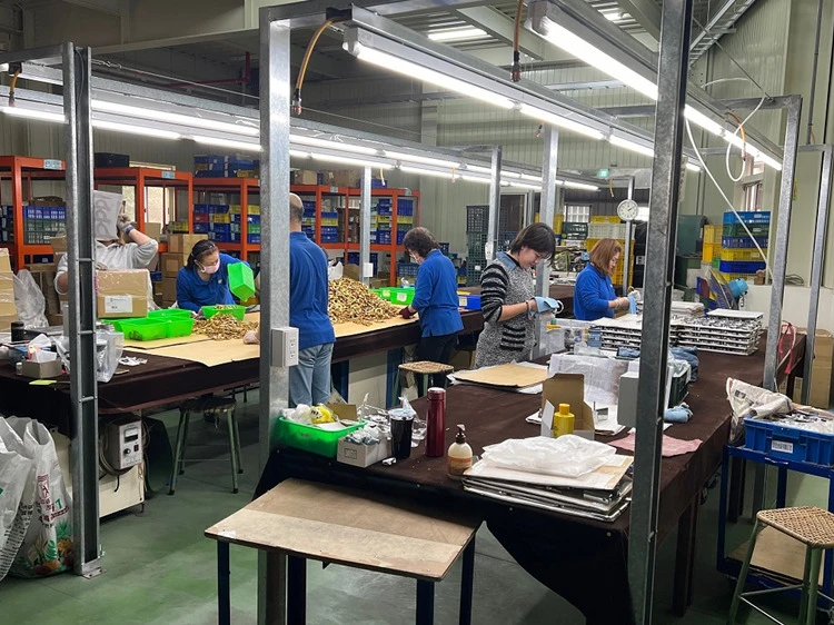 factory machinery component assembly