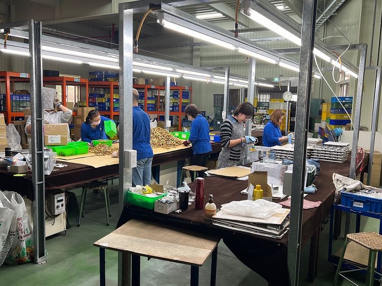 factory machinery component assembly