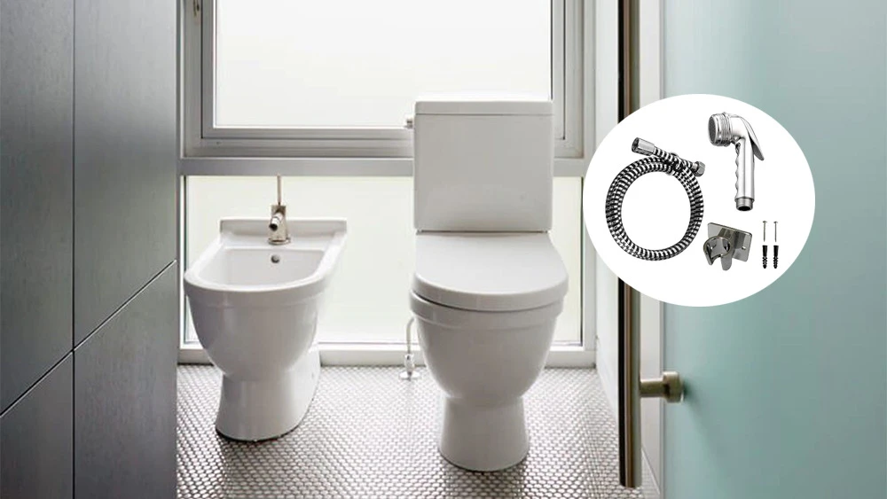 product feature home bidet shower spray