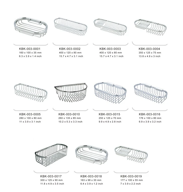 OEM Oval Shower Basket