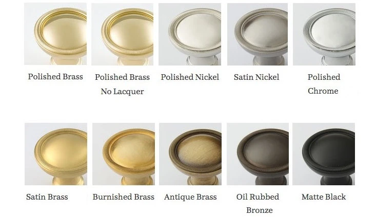 Finishes Hardware Finishes Hardware