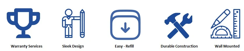 Product Feature manual dispenser