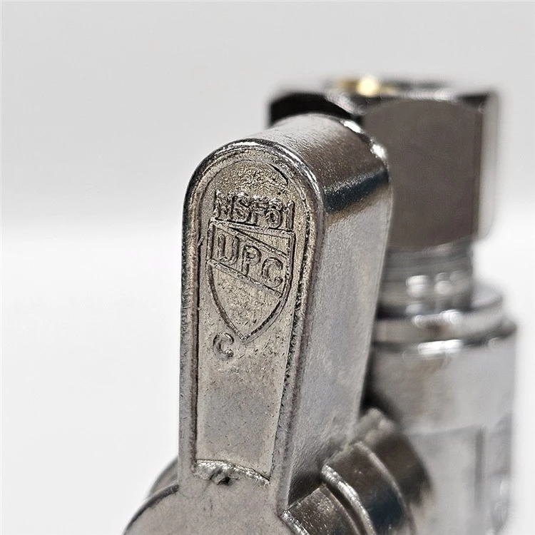 quarter turn ball valve-handle
