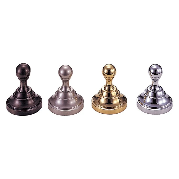 satin brass towel hook finishes