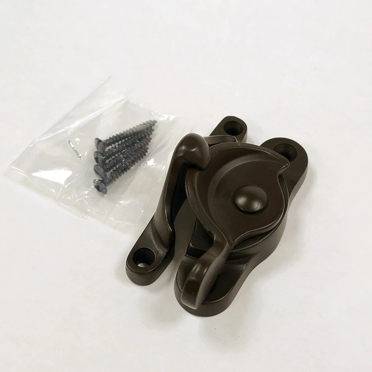 solid brass sash lock set