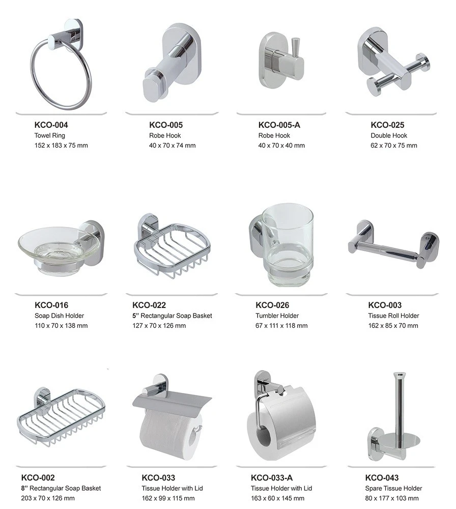 bathroom accessories set