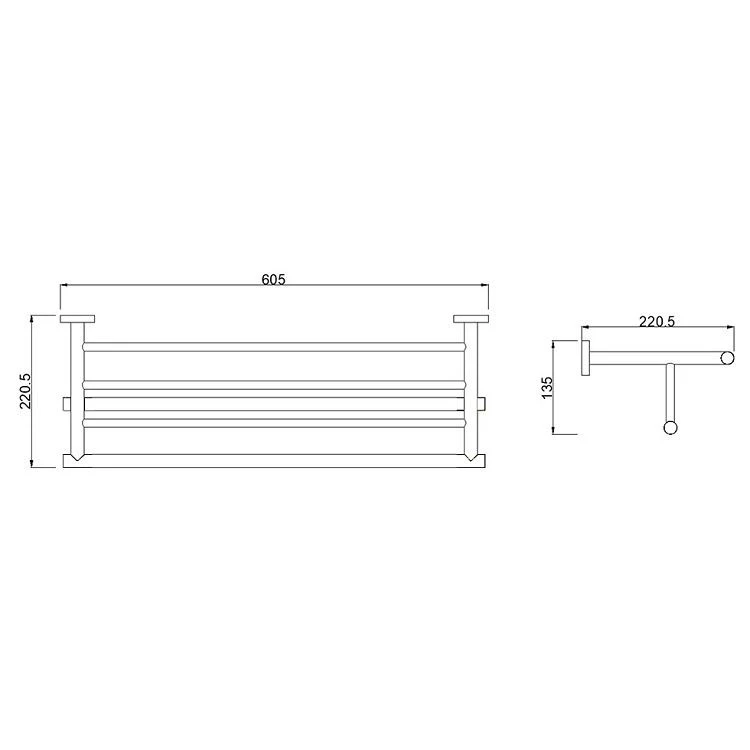 Stainless Steel Towel Shelf Stainless Steel Towel Shelf
