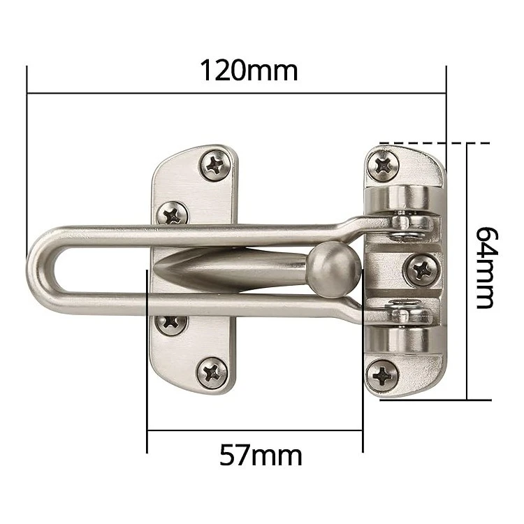 swing bar door guard size swing bar door guard size