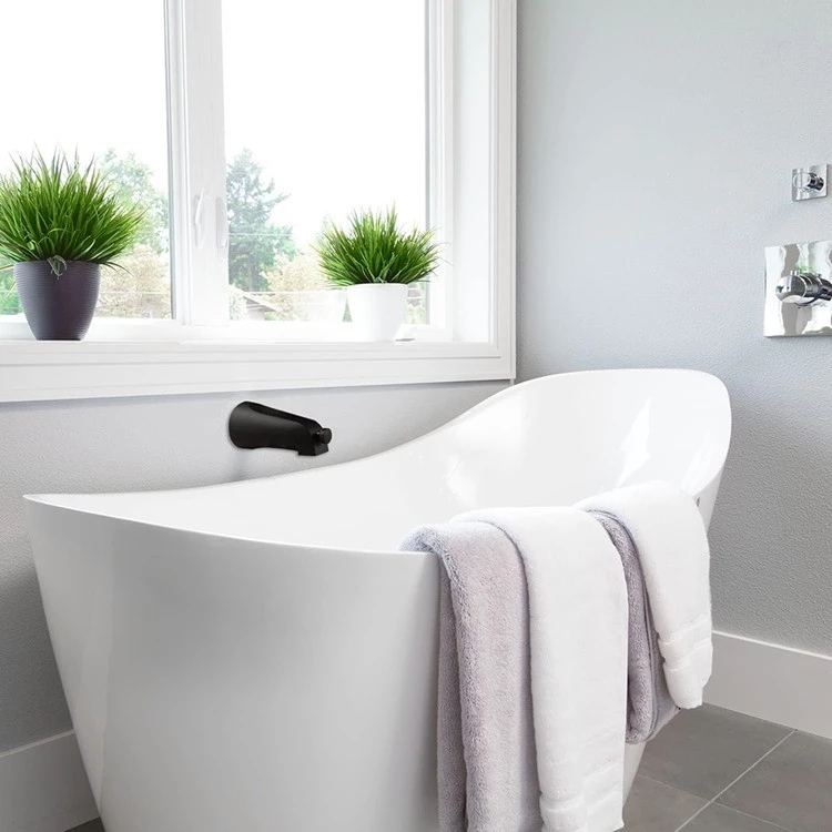 bathroom threaded tub spout