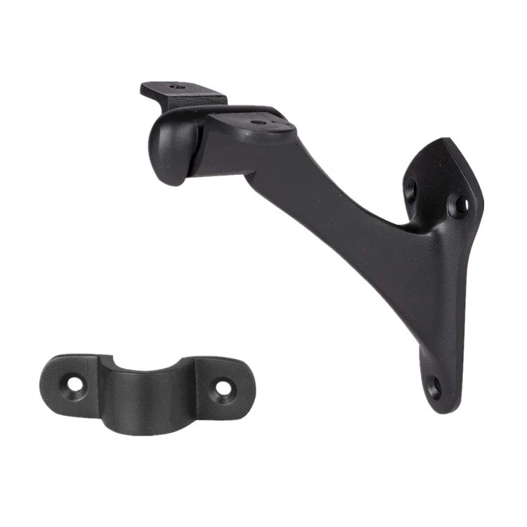 wall rail bracket-Black wall rail bracket-Black